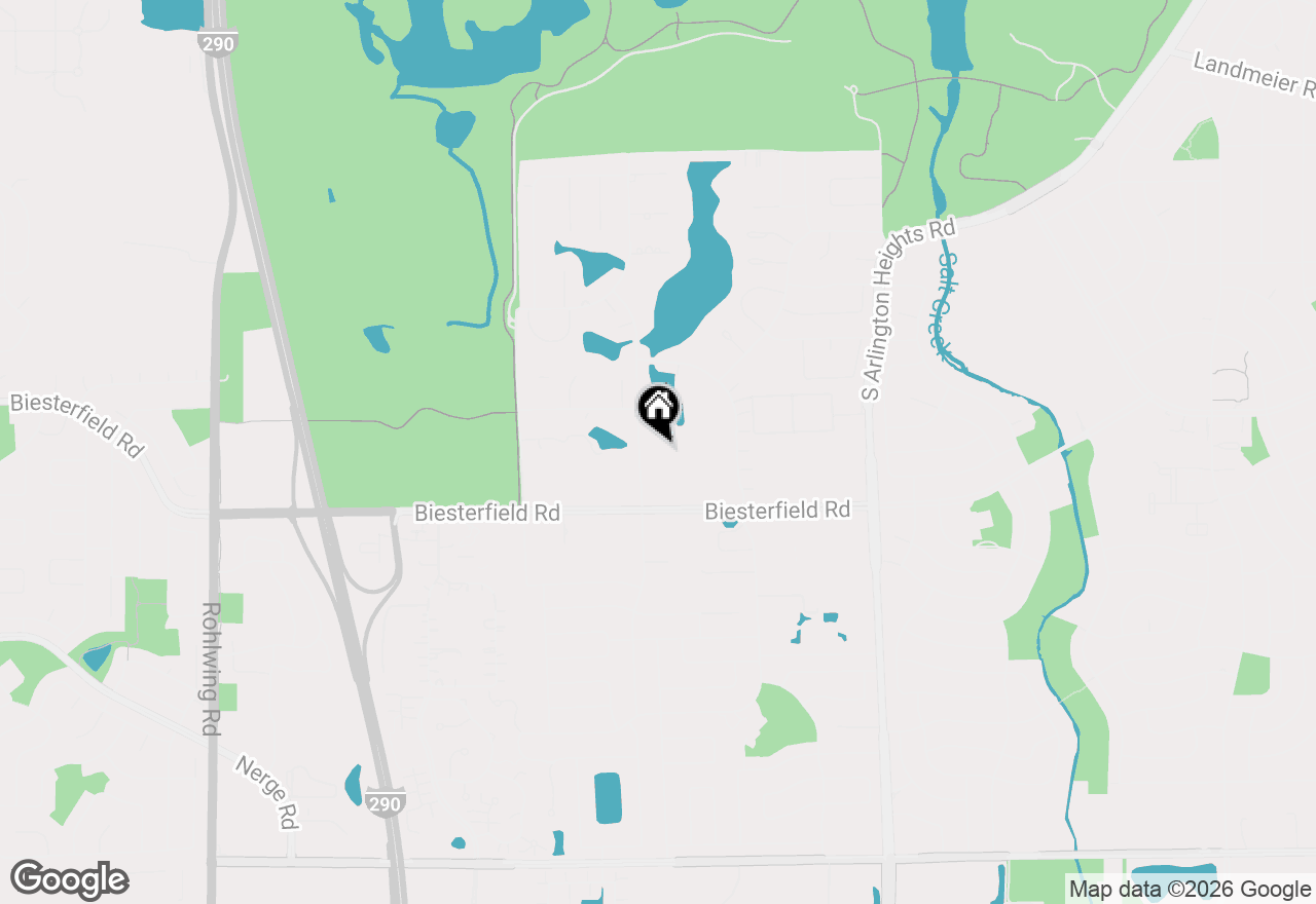 Map of 815 Leicester Road #109, Elk Grove Village, IL 60007