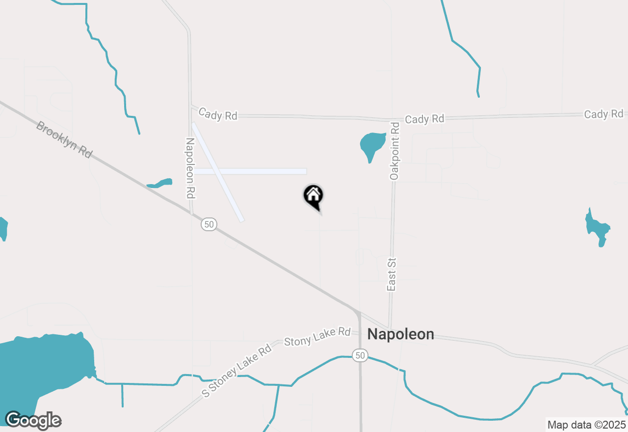 Map of 208 Plymouth Street, Jackson, MI 49201