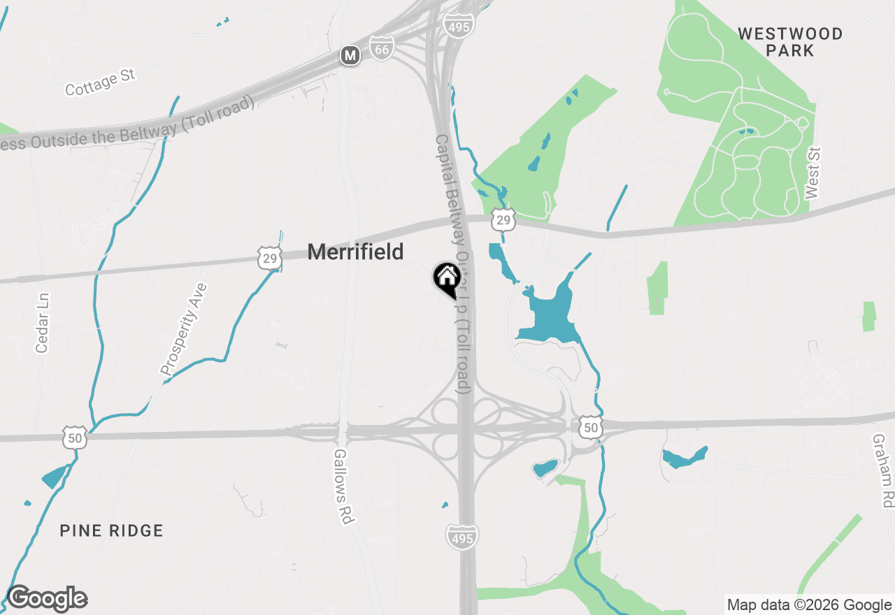 Map of 8001 Chanute Place #12, Falls Church, VA 22042