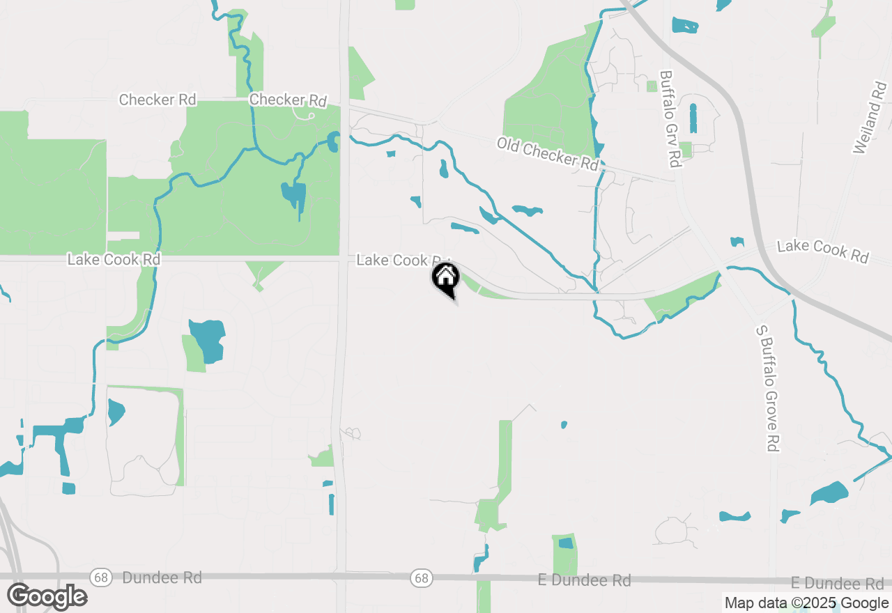 Map of 870 Country Lane, Buffalo Grove, IL 60089