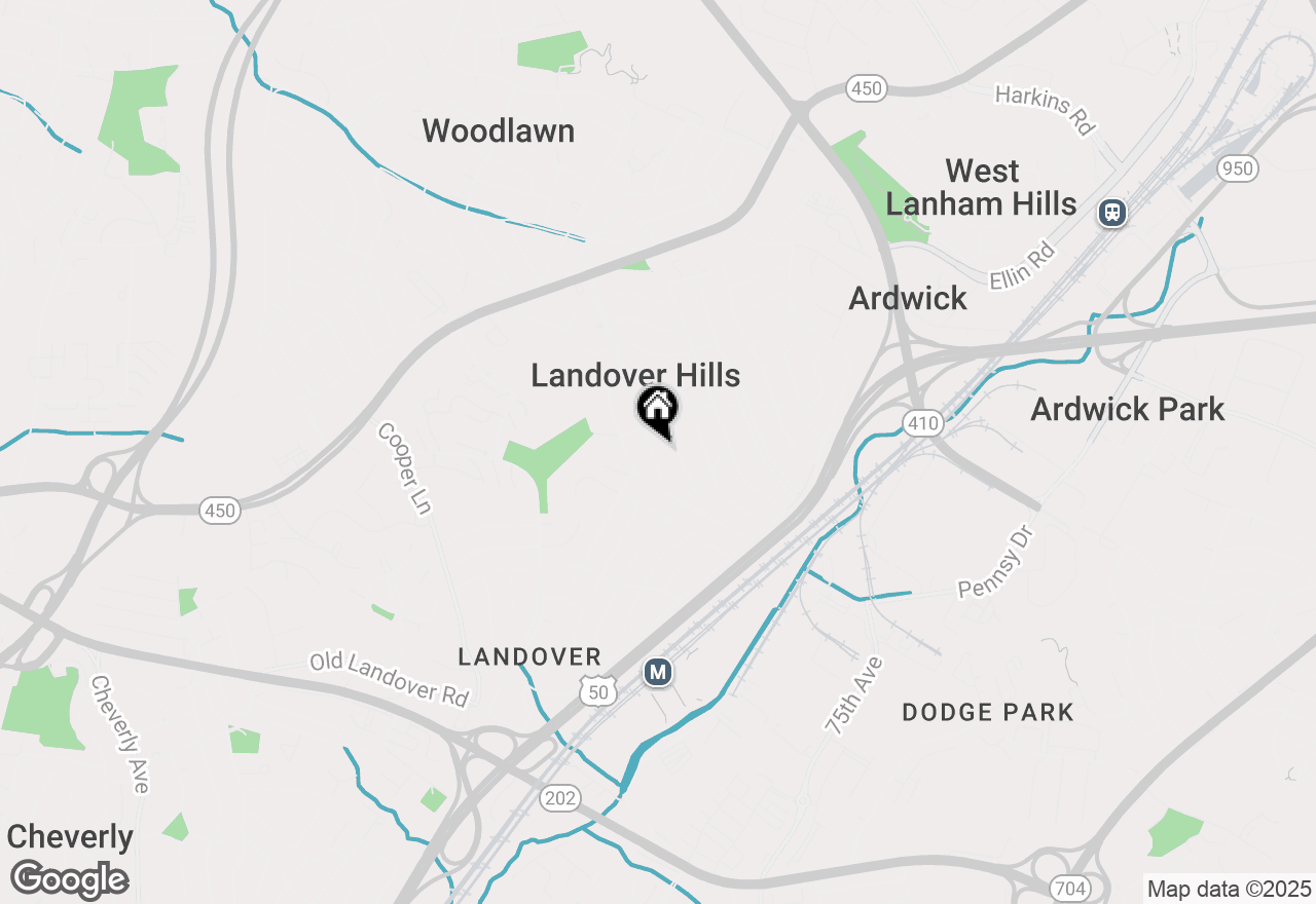 Map of 4113 Beall Street, Hyattsville, MD 20784