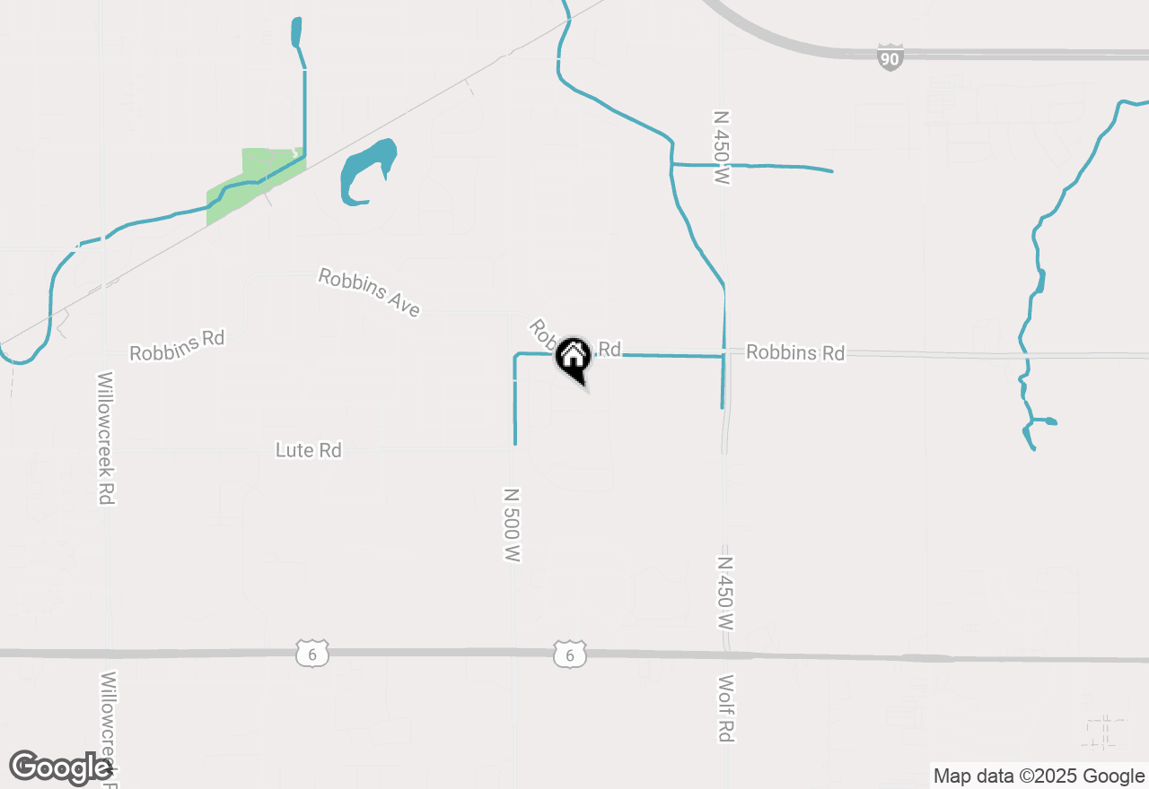 Map of 6573 Monda Avenue, Portage, IN 46368