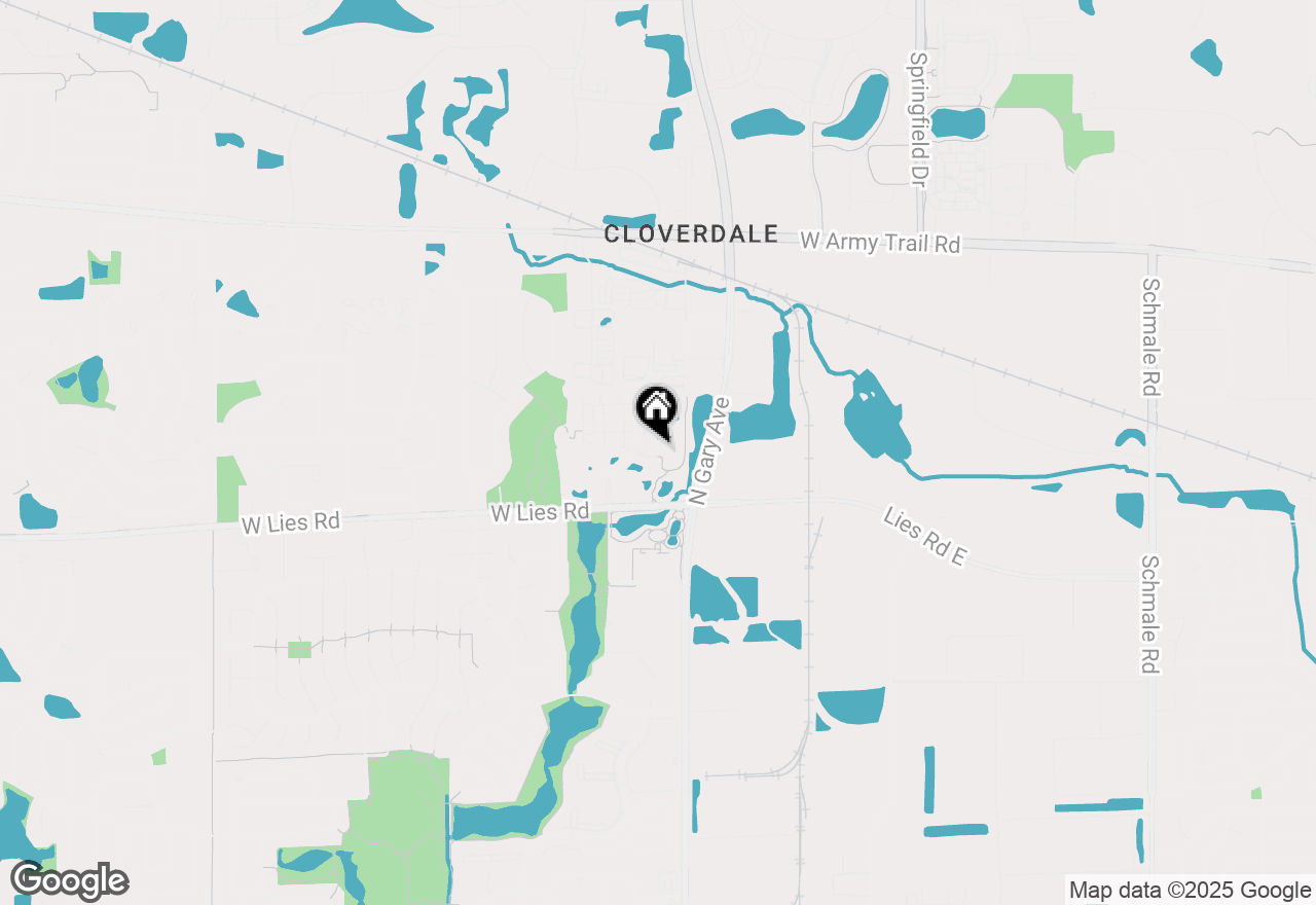 Map of 1058 Bartholdi Court, Carol Stream, IL 60188