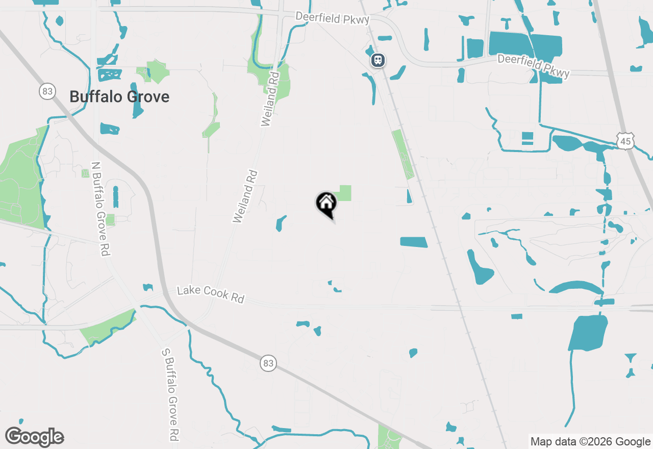 Map of 301 Horatio Boulevard, Buffalo Grove, IL 60089