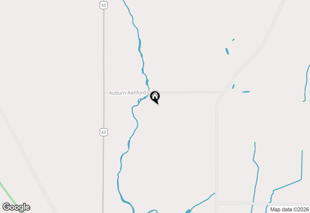 Map of W1508 Auburn-ashford Dr, Campbellsport, WI 53010