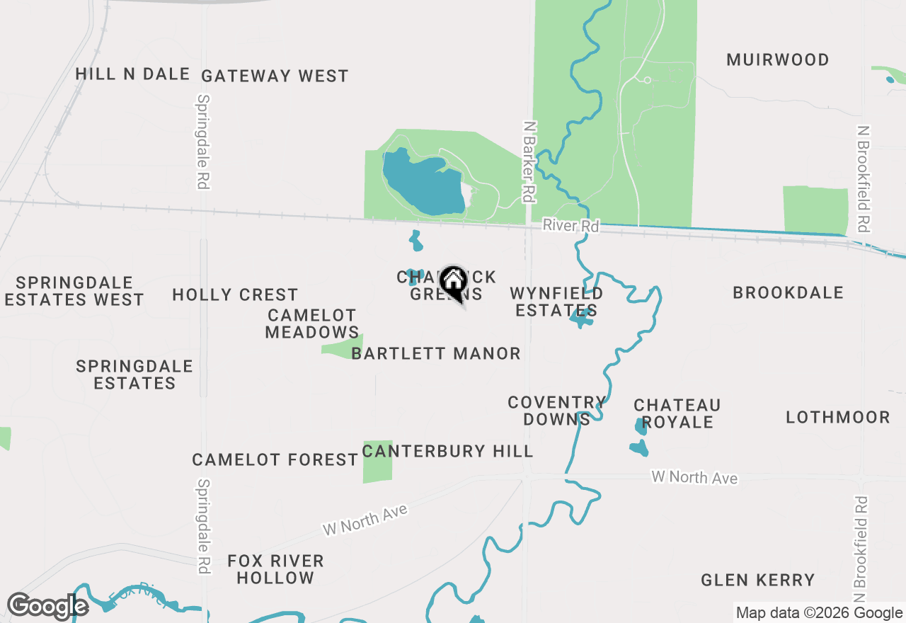 Map of 20765 Lincolnshire Ct, Brookfield, WI 53045