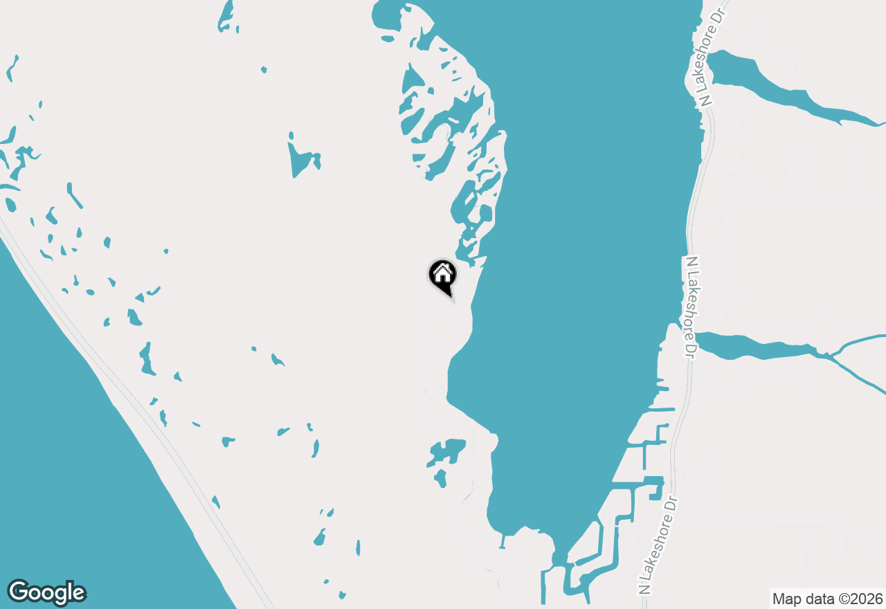 Map of 3264 N Piney Ridge Road, Ludington, MI 49431