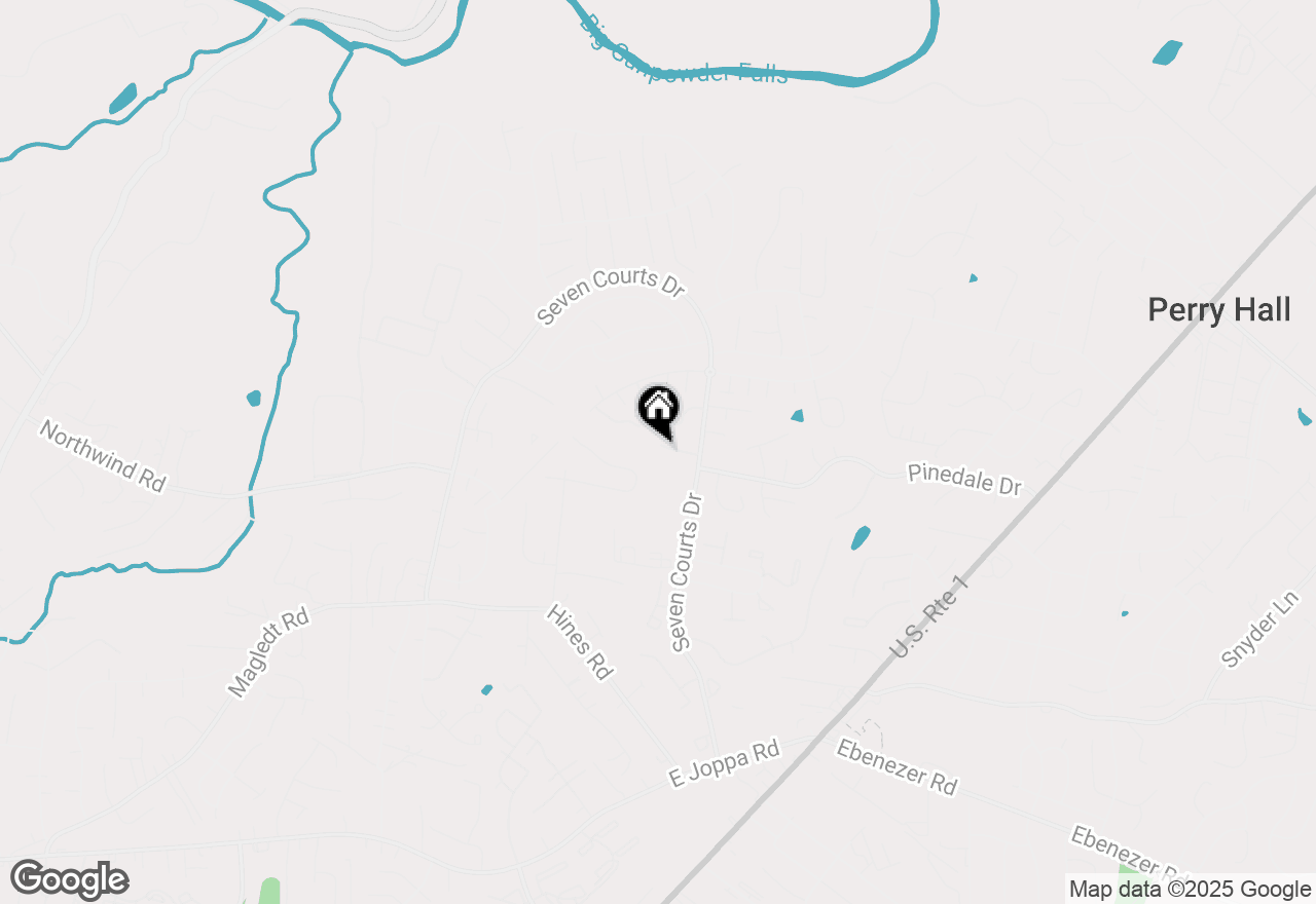 Map of 35 Hoban Court, Baltimore, MD 21236