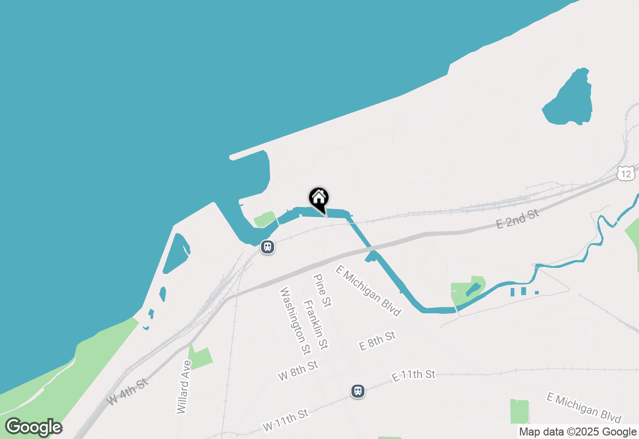 Map of 40 Marine Drive #D2, Michigan City, IN 46360