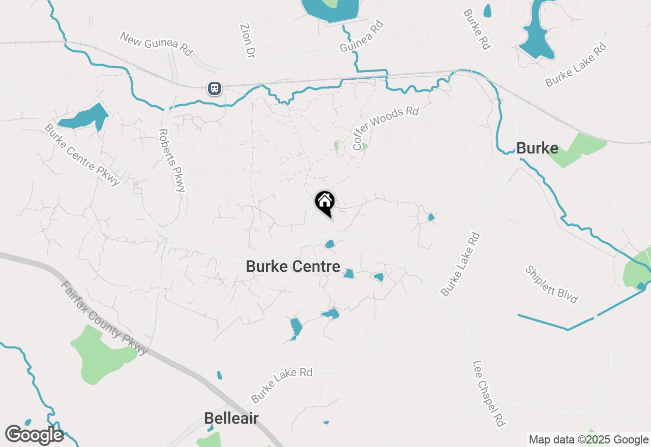 Map of 9965 Hemlock Woods Lane, Burke, VA 22015