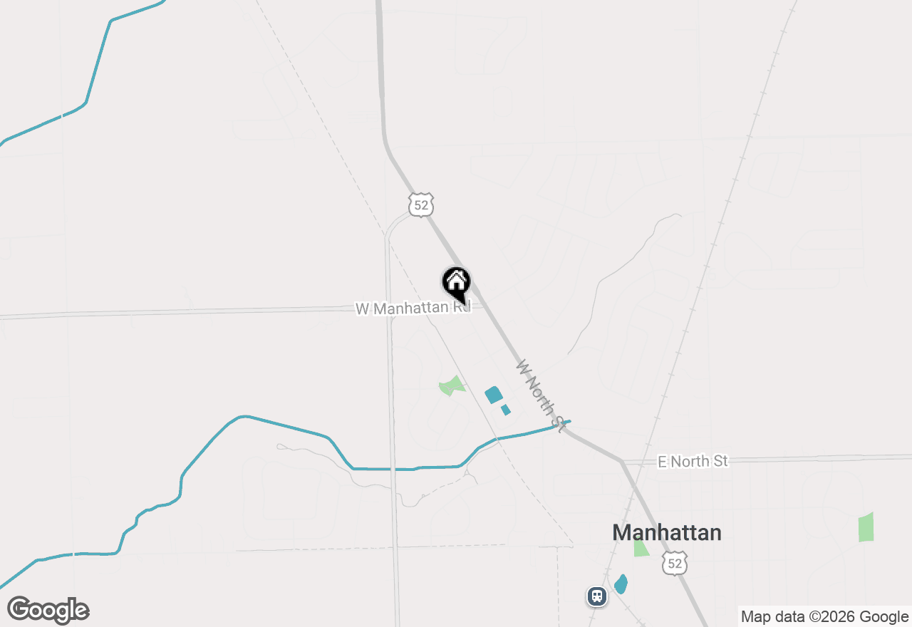 Map of 205 Fairview Drive, Manhattan, IL 60442