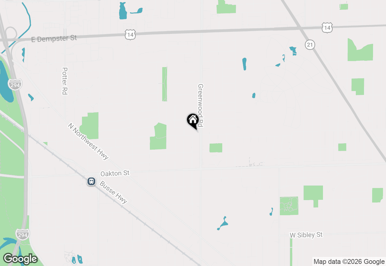 Map of 8626 W North Terrace, Niles, IL 60714