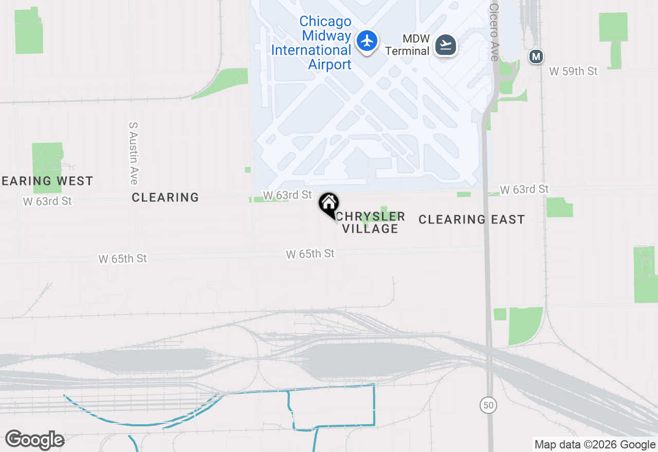 Map of 6403 S Lorel Avenue, Chicago, IL 60638