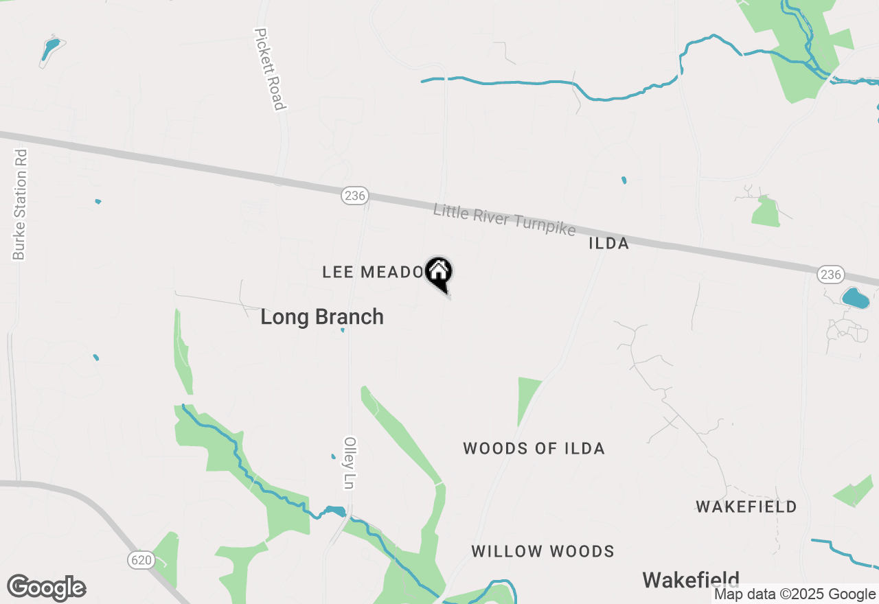 Map of 4100 Hunt Road, Fairfax, VA 22032