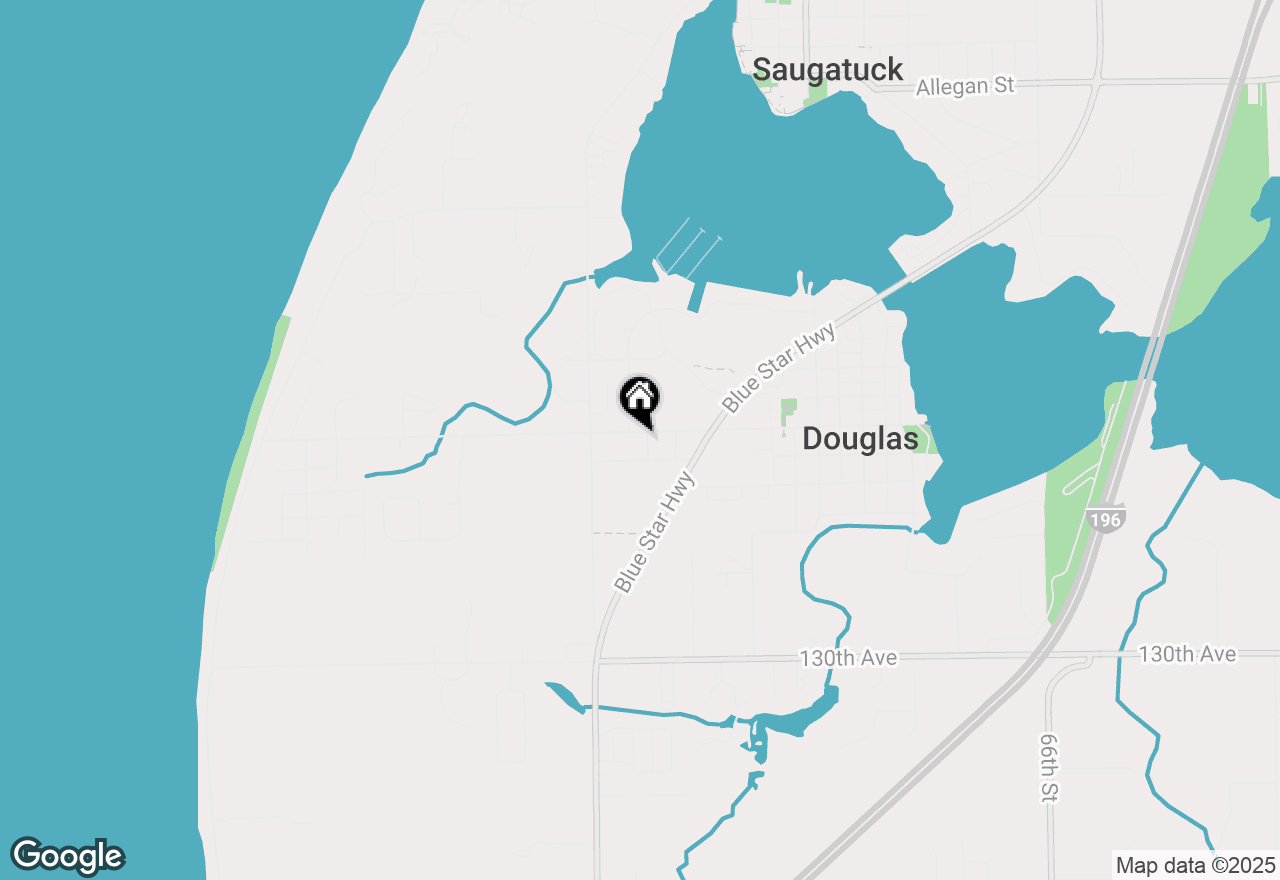 Map of 389 W Center Street #1,2,3, Douglas, MI 49406