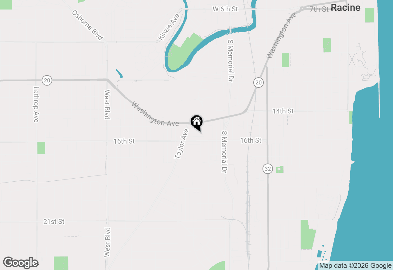 Map of 2009 Slauson Ave, Racine, WI 53403