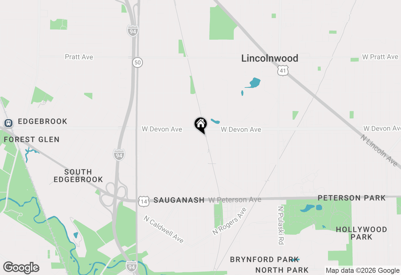 Map of 6323 N Kirkwood Avenue, Chicago, IL 60646