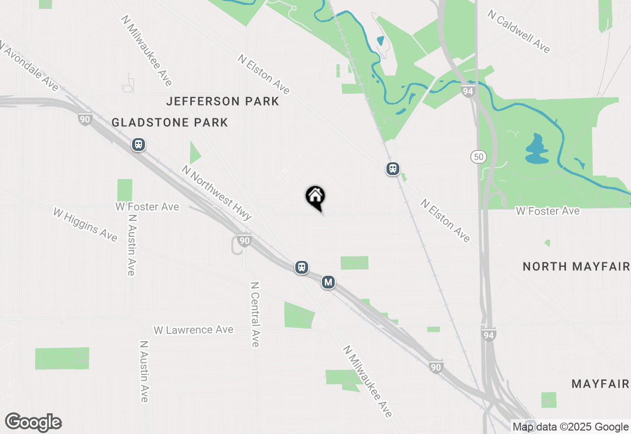 Map of 5351 W Foster Avenue, Chicago, IL 60630