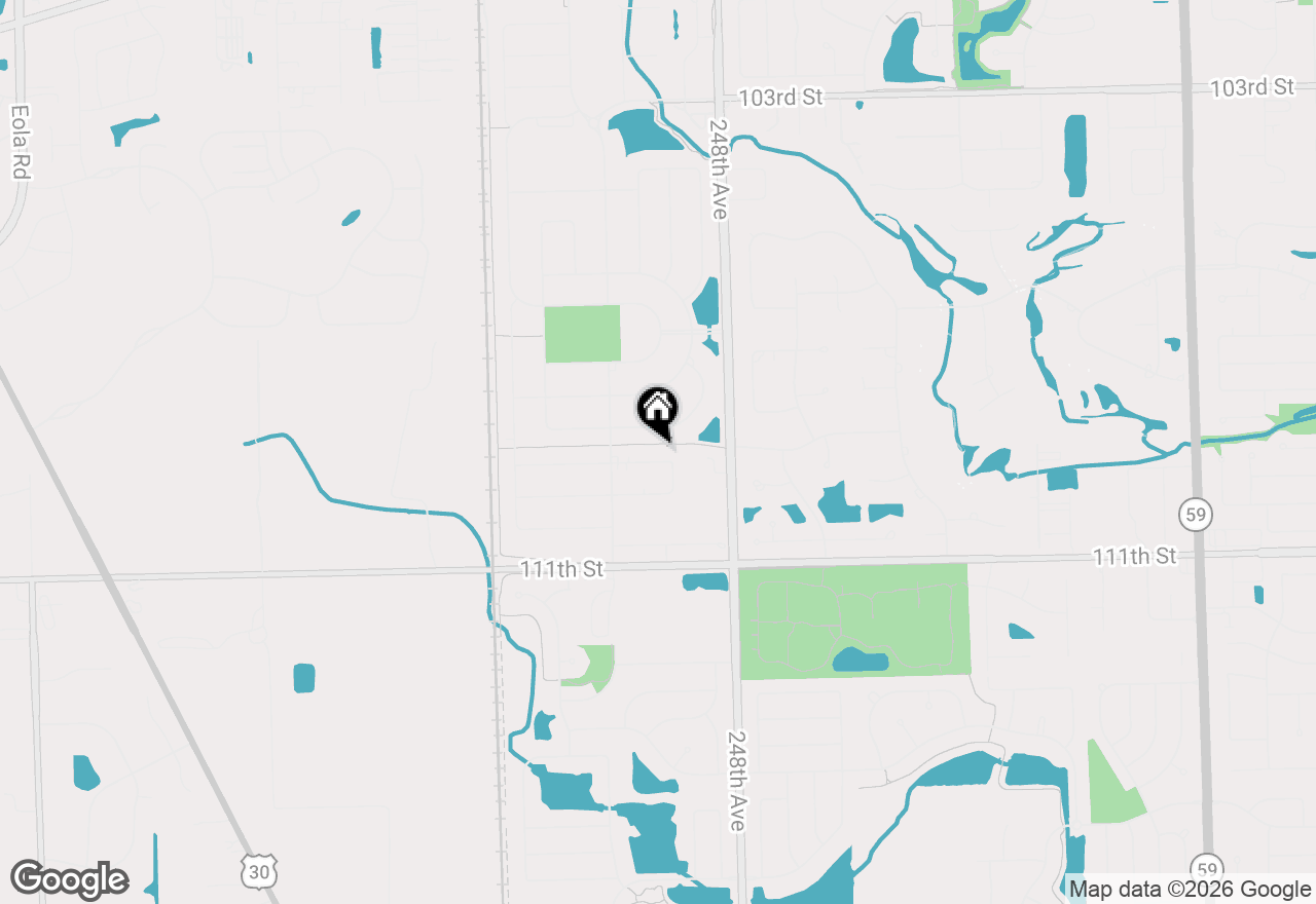 Map of 4207 Carpenter Road, Naperville, IL 60564