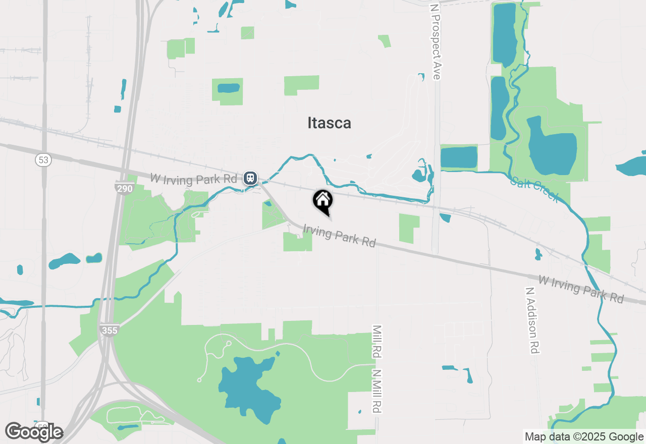 Map of 241 S Cherry Street, Itasca, IL 60143