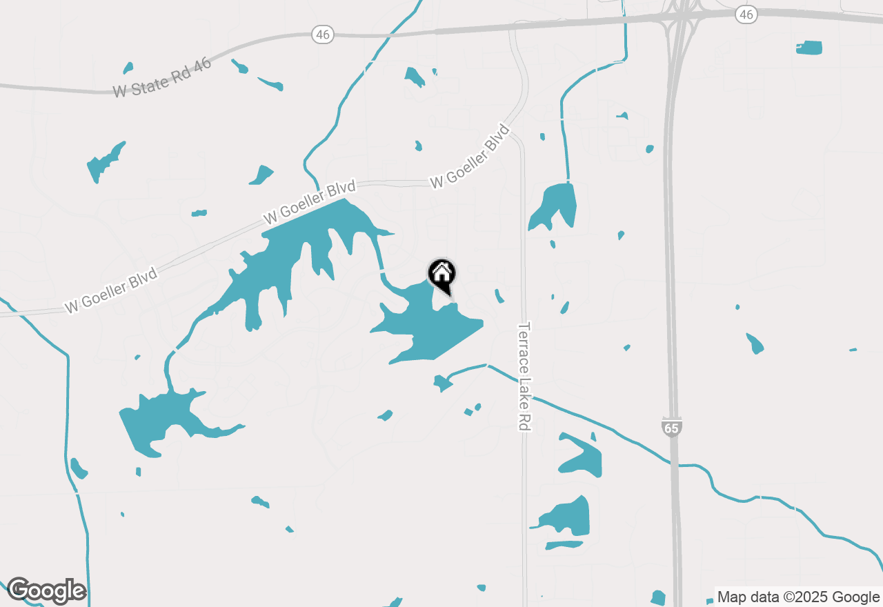 Map of 4443 Mallard Point, Columbus, IN 47201