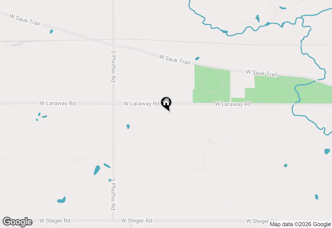 Map of 22384 Mallow Drive, Frankfort, IL 60423