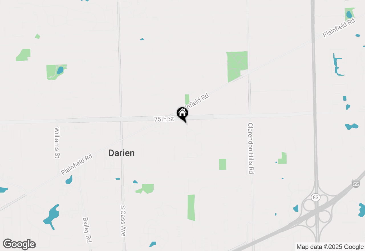 Map of 7525 Nantucket Drive #109, Darien, IL 60561