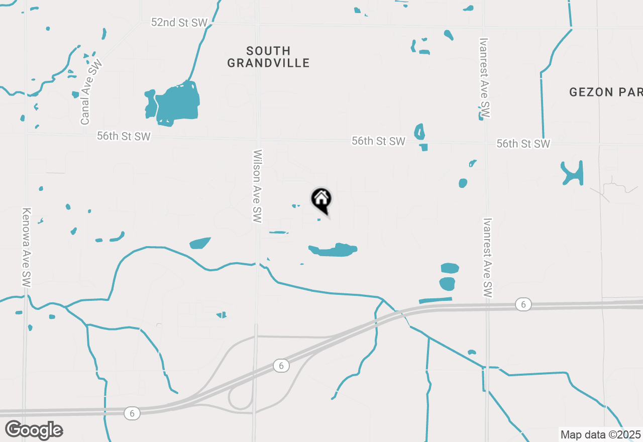 Map of 5801 Red Cedar Drive Sw, Wyoming, MI 49418