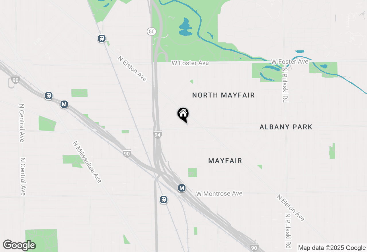 Map of 4606 W Lawrence Avenue, Chicago, IL 60630