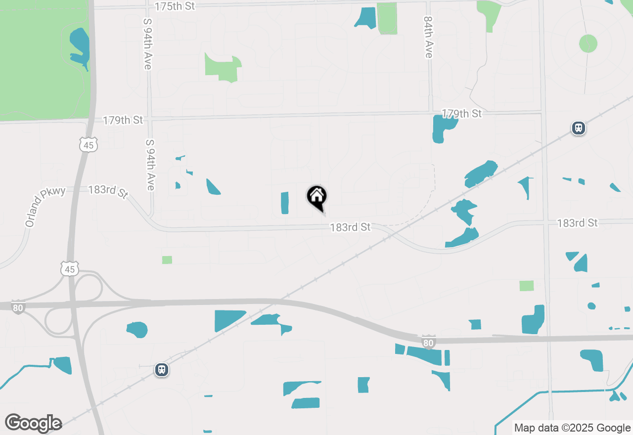 Map of 18227 Hummingbird Drive, Tinley Park, IL 60487