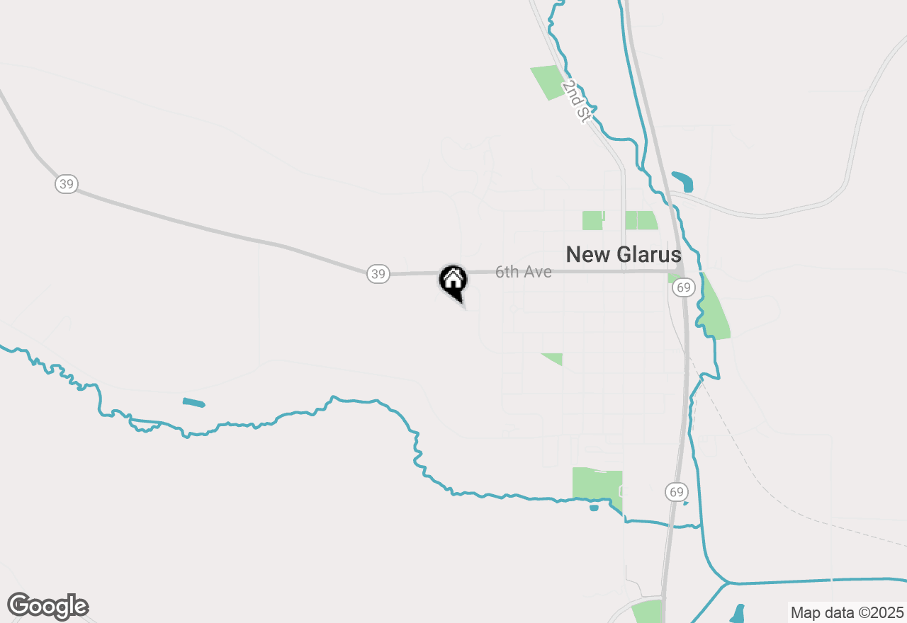 Map of 1025 Tower Circle, New Glarus, WI 53574