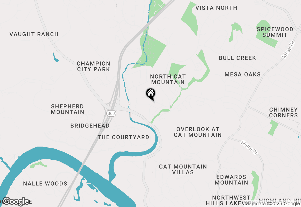 Map of 5300 Cedro Trl, Austin, TX 78731