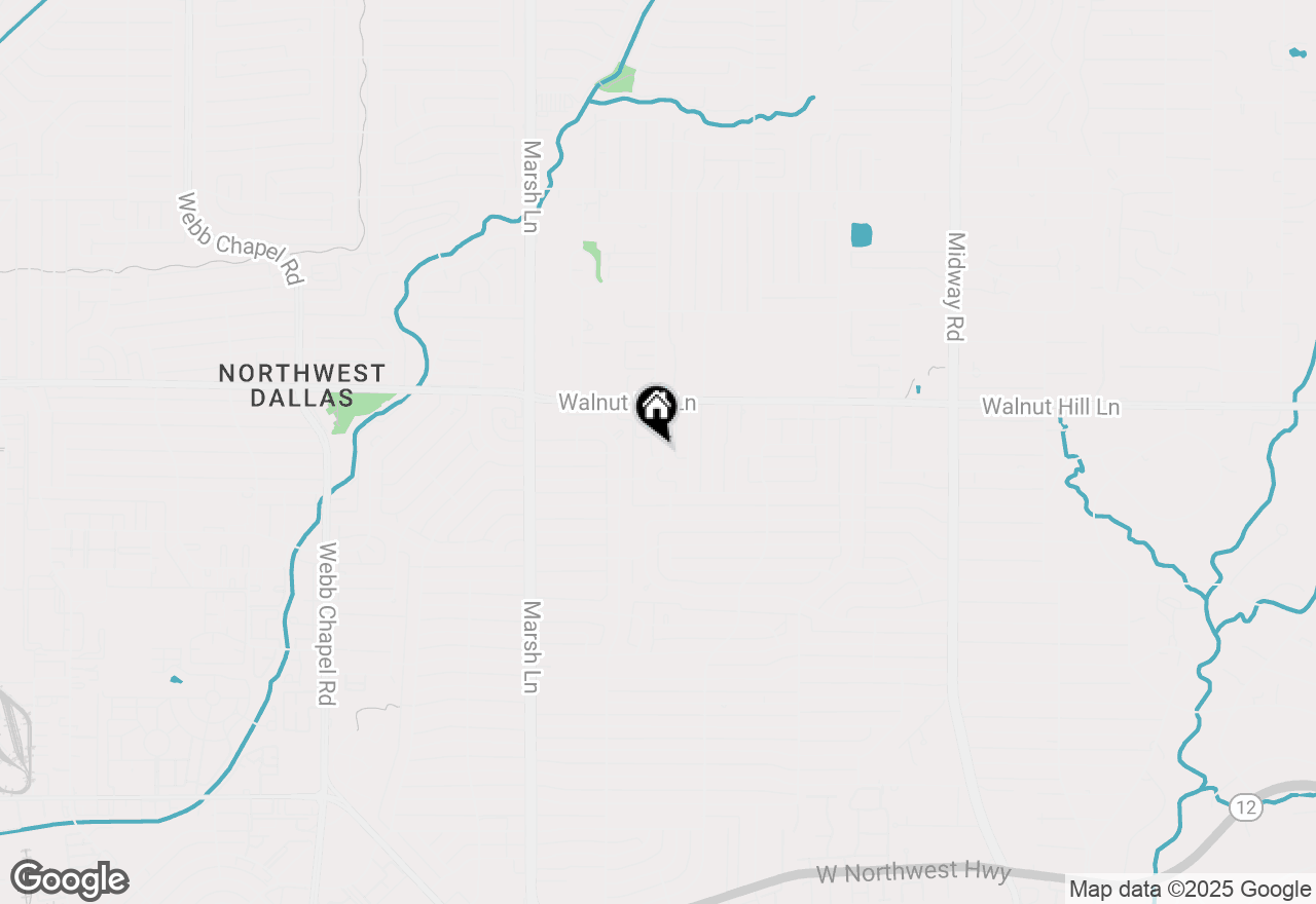 Map of 9943 Coppedge Lane, Dallas, TX 75220