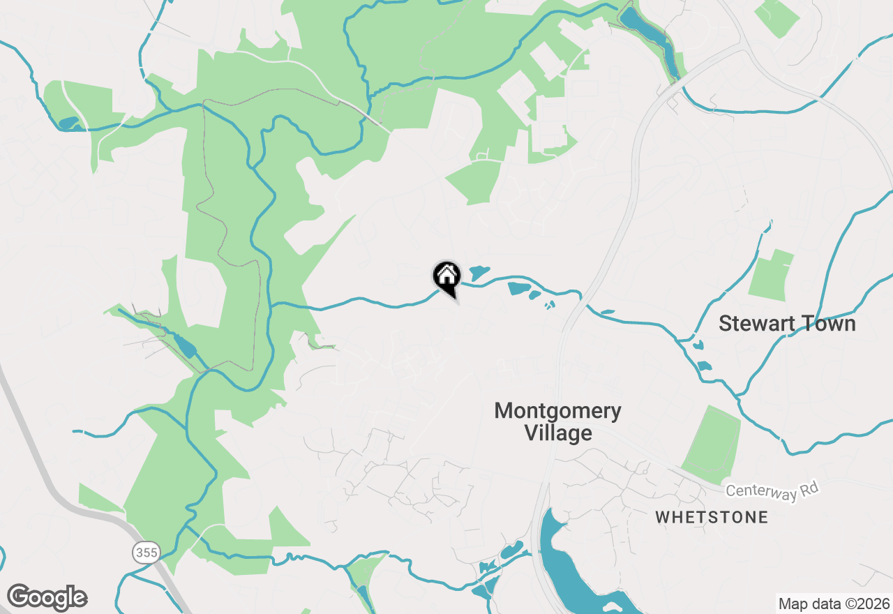 Map of 10211 Cove Ledge Court, Montgomery Village, MD 20886
