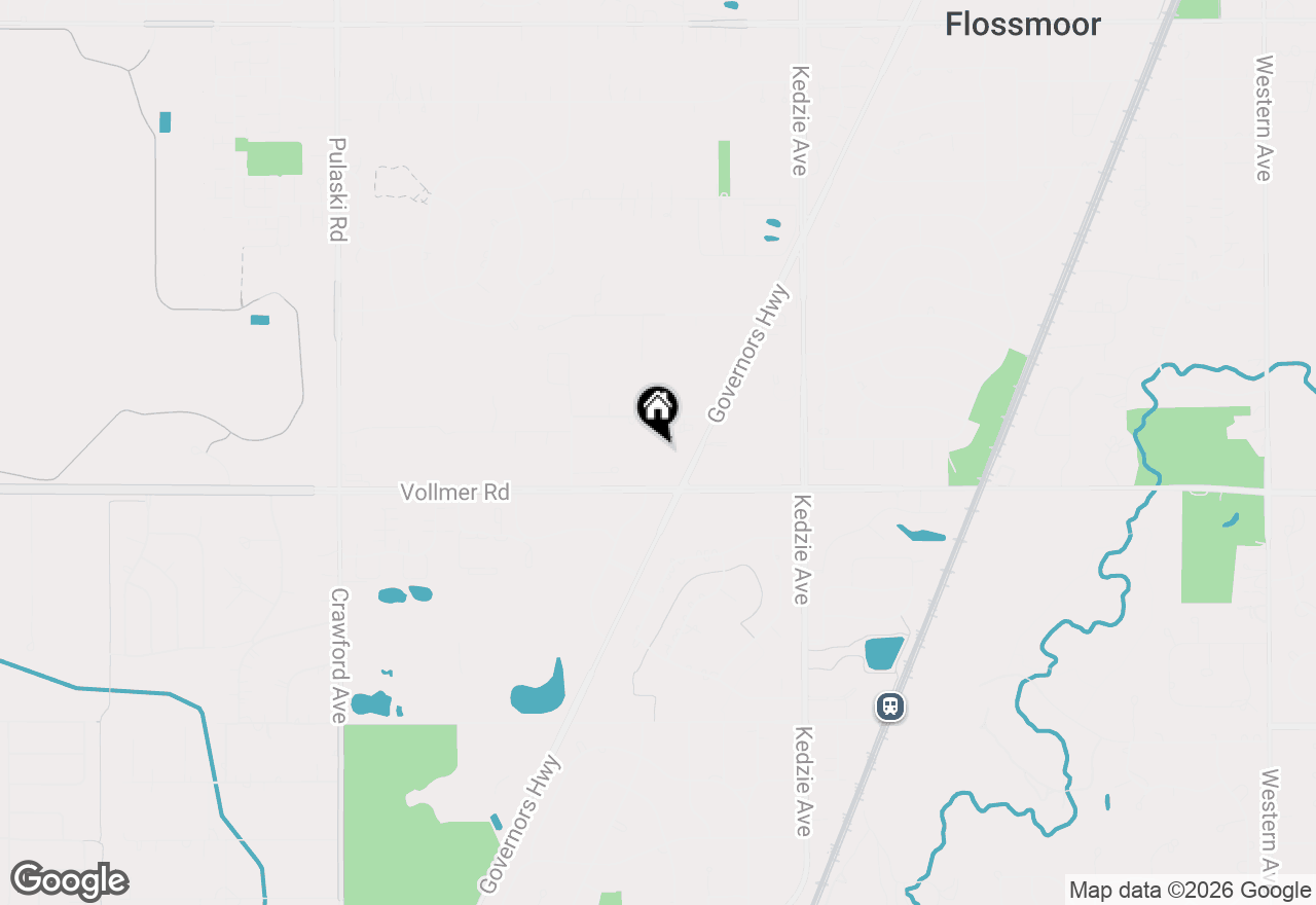 Map of 3427 Vollmer Road #309, Flossmoor, IL 60422