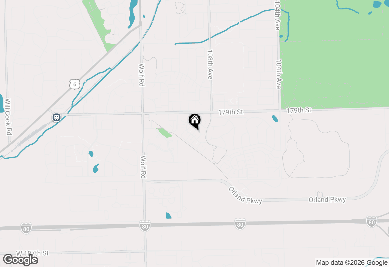 Map of 18019 Idaho Court #148, Orland Park, IL 60467