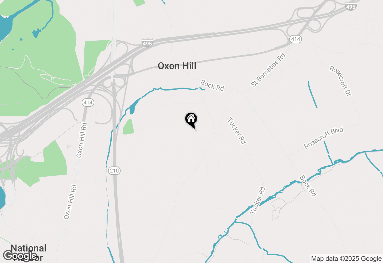 Map of 1120 Wentworth Drive, Oxon Hill, MD 20745