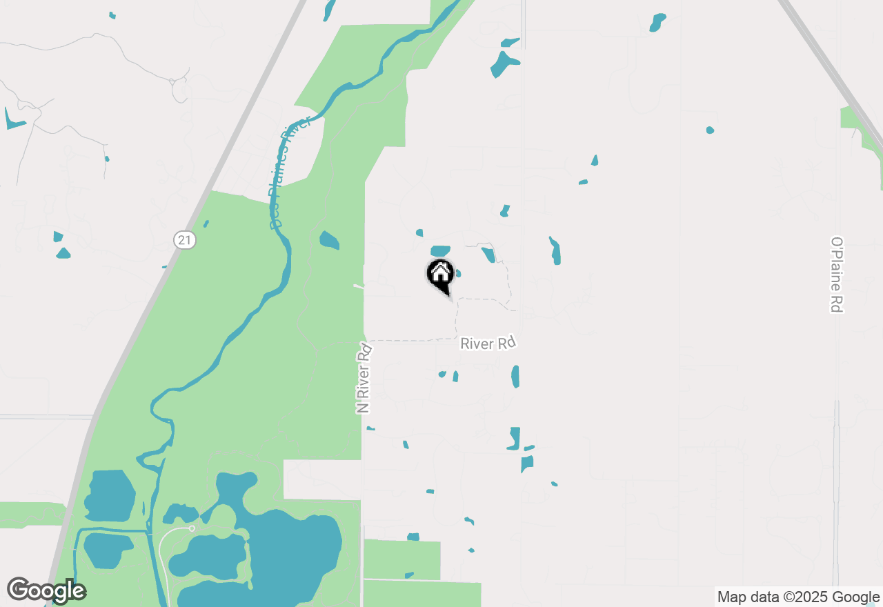 Map of 31668 River Road, Libertyville, IL 60048