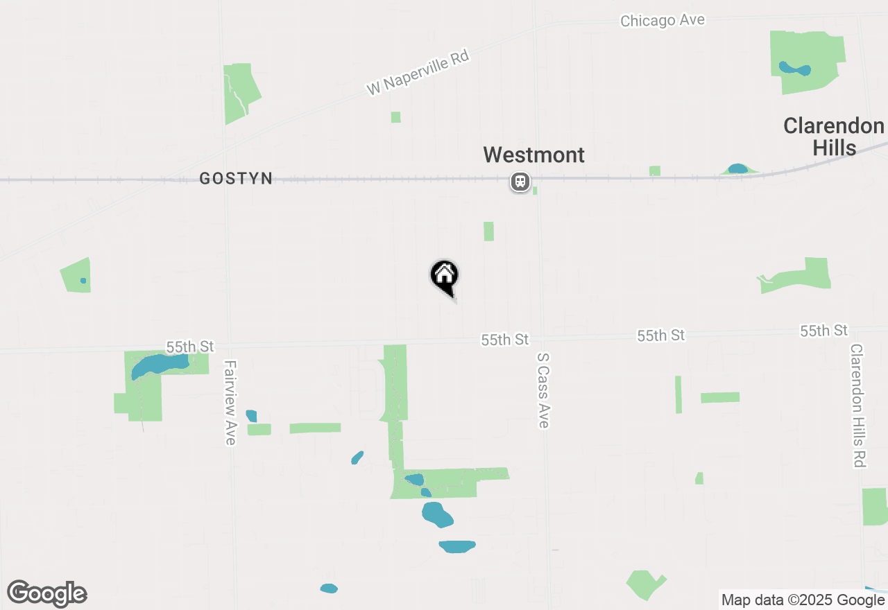 Map of 302 S Washington Street, Westmont, IL 60559