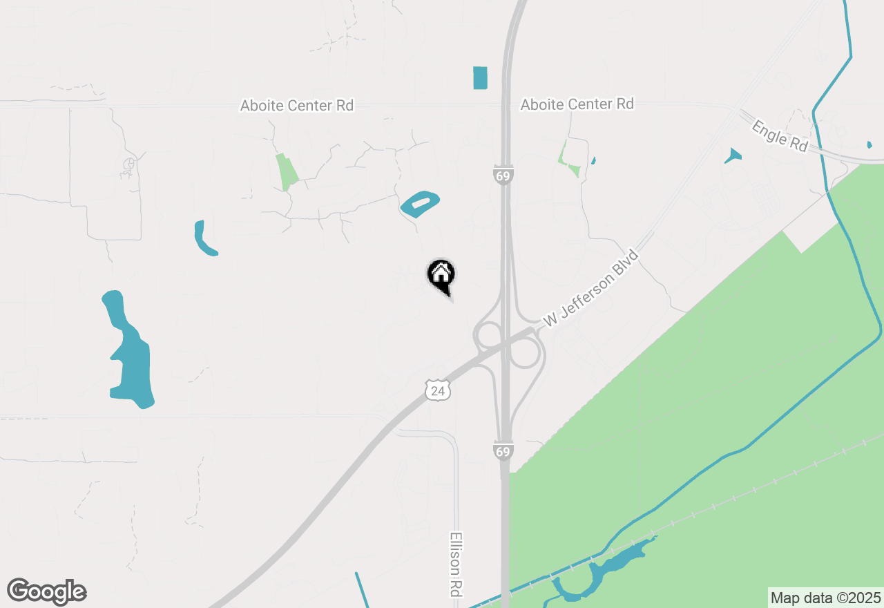 Map of 5511 Coventry Lane, Fort Wayne, IN 46804