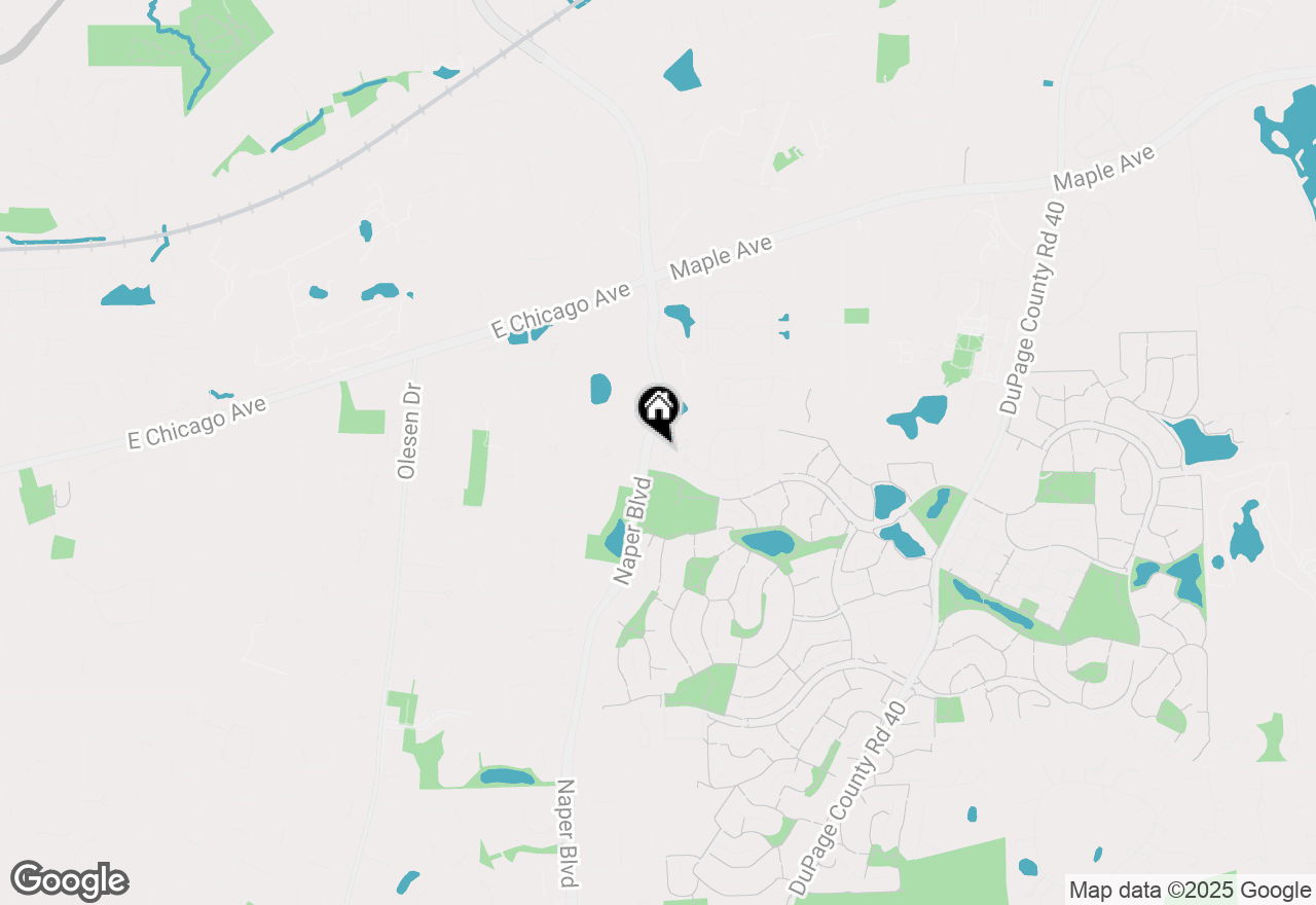 Map of 2880 Torrey Pine Lane #2F, Lisle, IL 60532