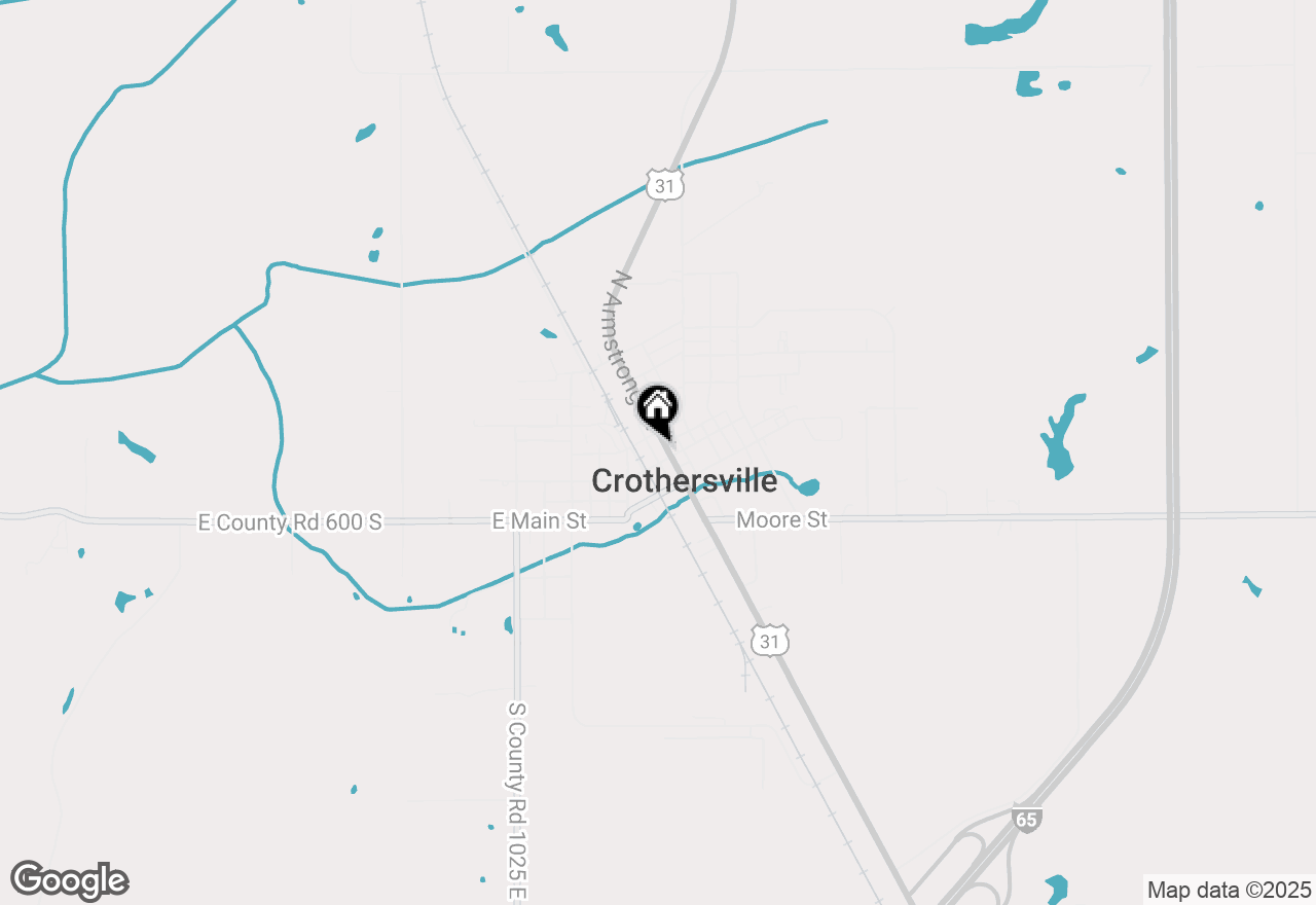 Map of 108 N Armstrong Street, Crothersville, IN 47229