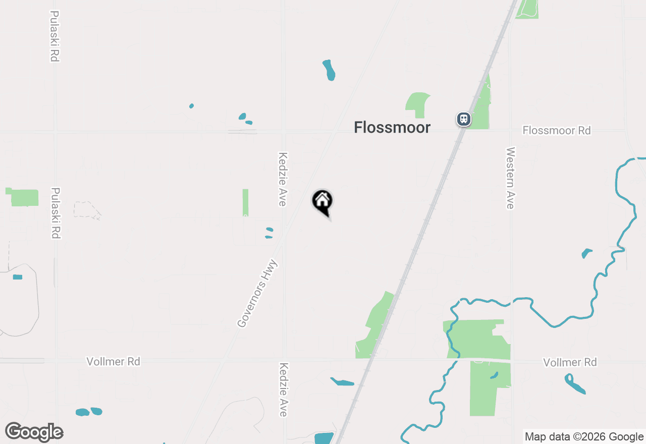 Map of 3033 Scott Crest, Flossmoor, IL 60422