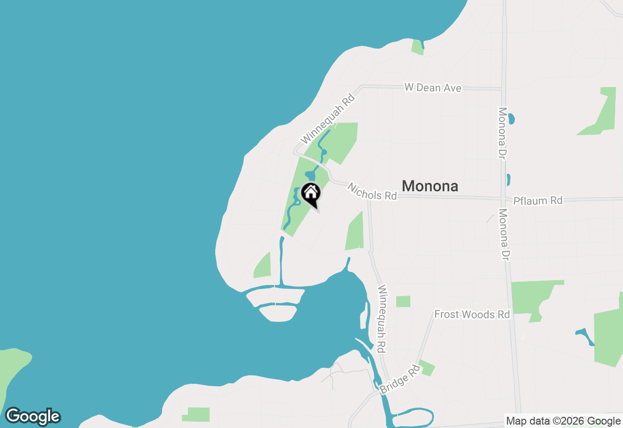 Map of 5408 Healy Lane, Monona, WI 53716