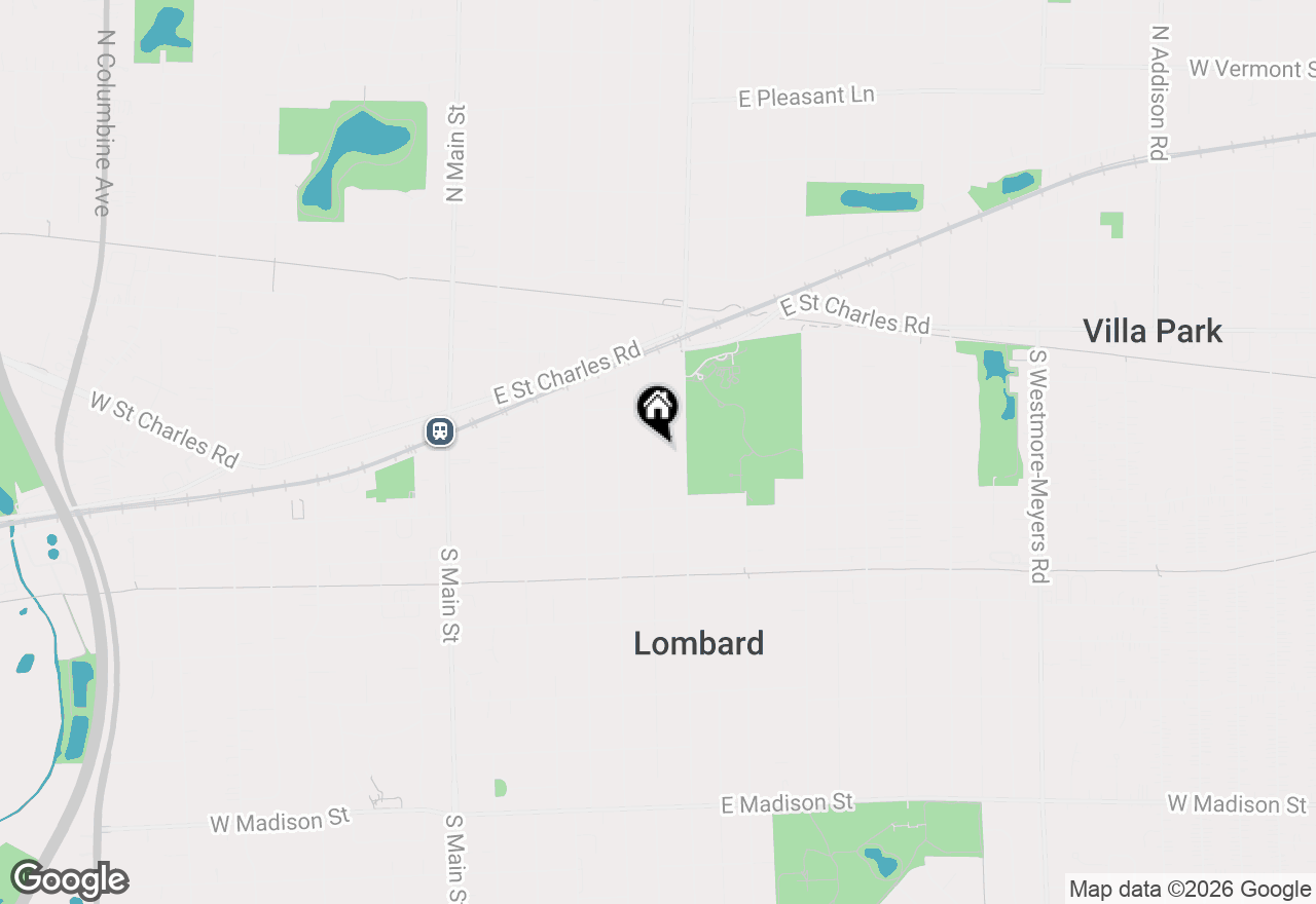 Map of 153 S Lombard Avenue, Lombard, IL 60148