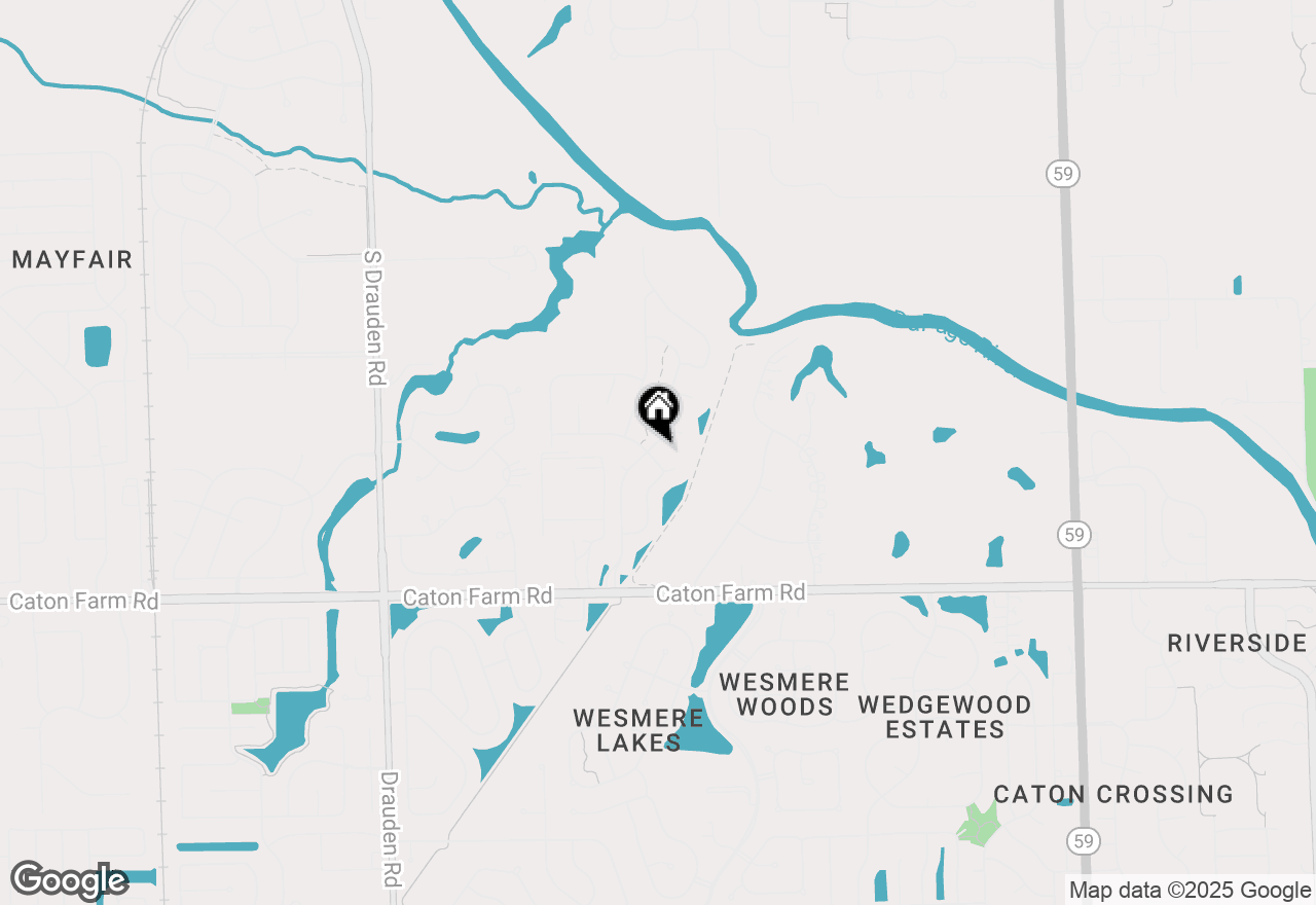 Map of 2614 River Bend Lane, Plainfield, IL 60586