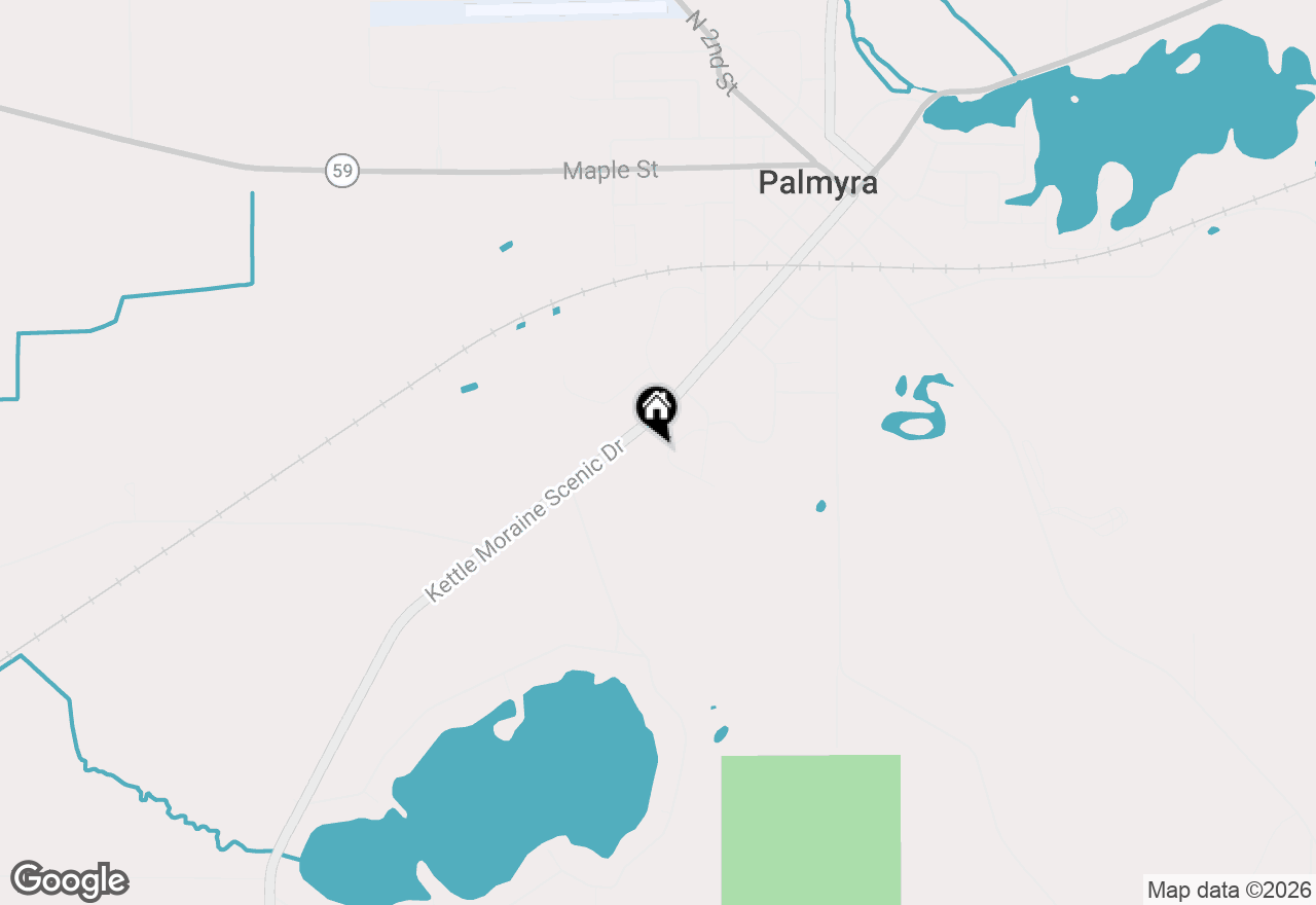 Map of 1037 Carriage Ct #1039, Palmyra, WI 53156