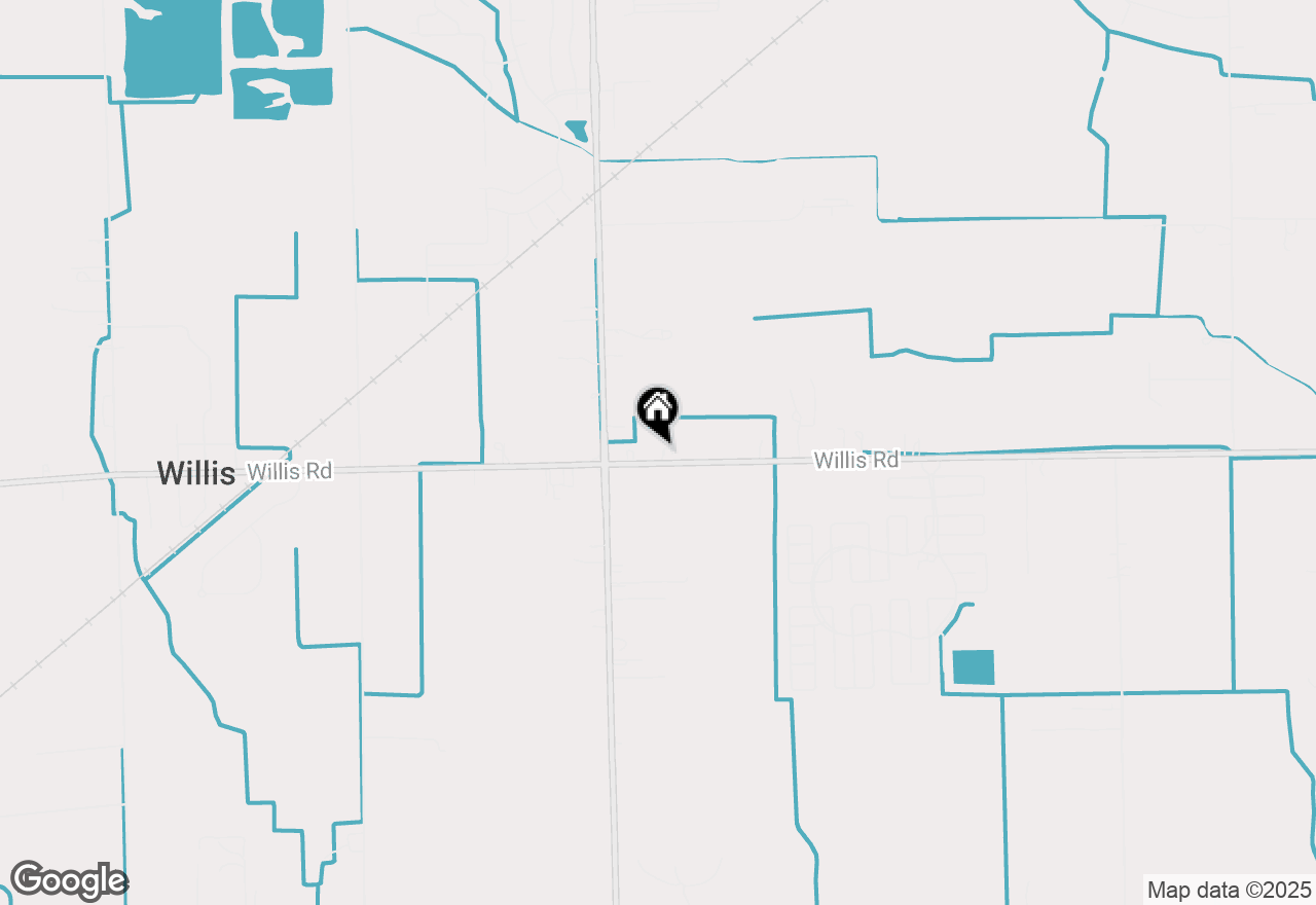 Map of 51230 Willis Road, Belleville, MI 48111