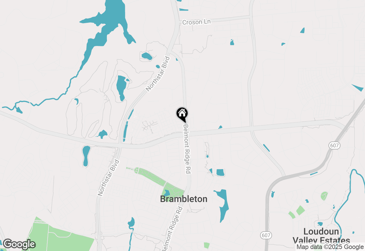 Map of 22743 Settlers Trail Terrace, Brambleton, VA 20148