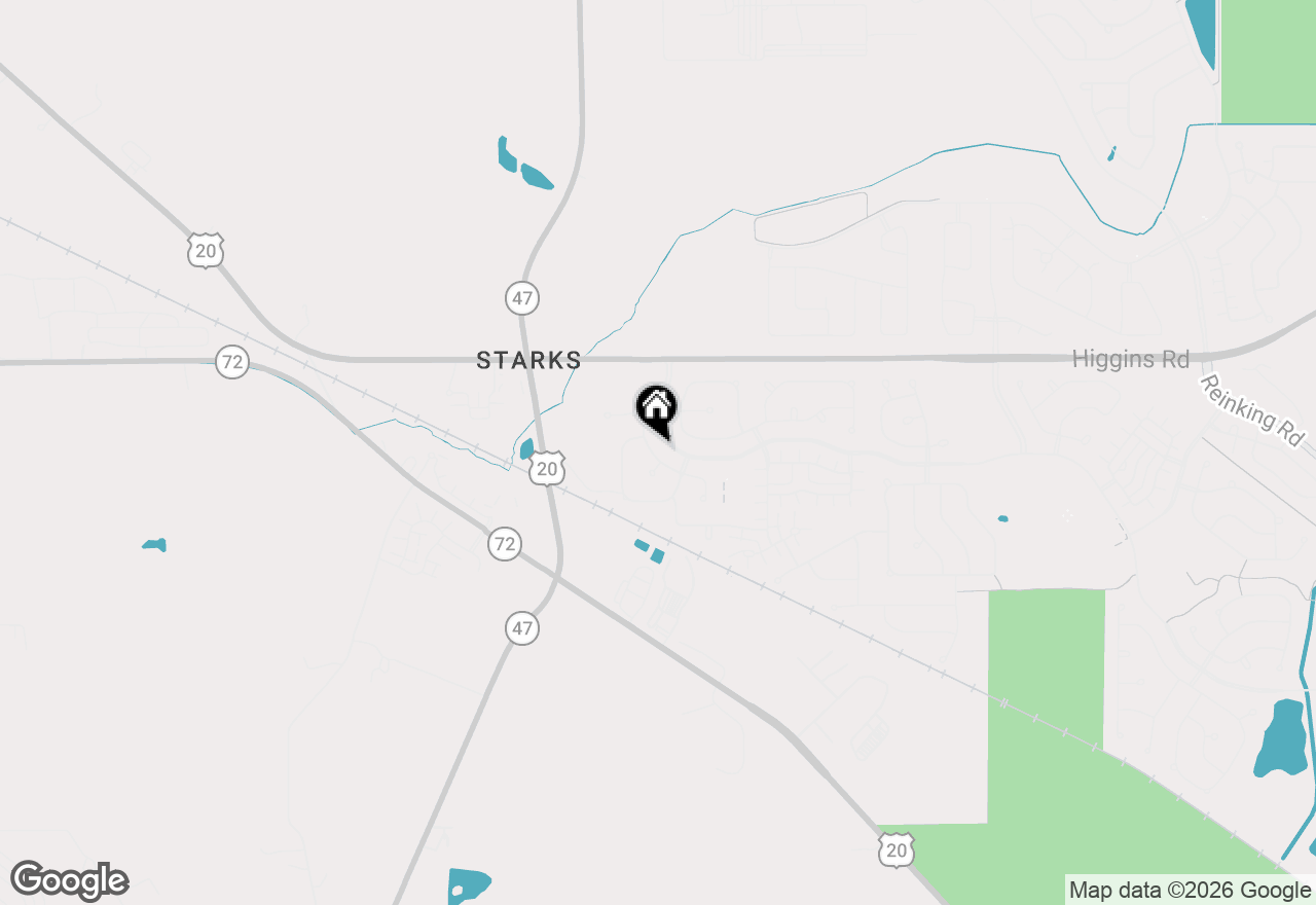 Map of 1321 Cape Cod Lane, Pingree Grove, IL 60140